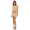 Are You Am I - Bibi Skirt **nude