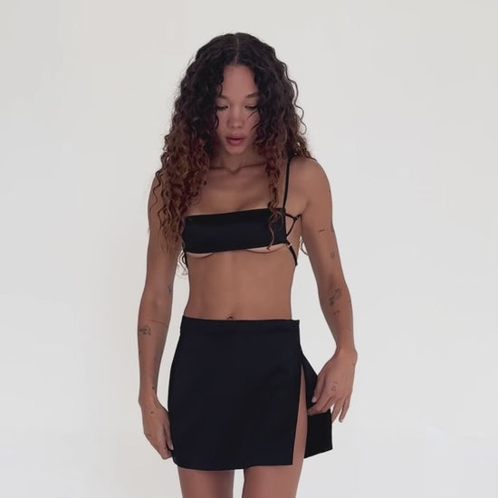 Are You Am I - Natane Skirt **black