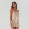 Syra Skirt **fawn