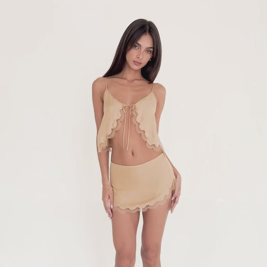Are You Am I - Essi Camisole **latte