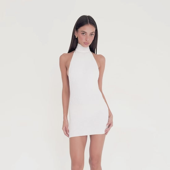 Are You Am I - Nixy Dress **white