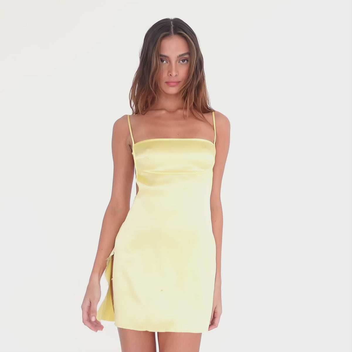 Are You Am I - Missi Dress **lemon