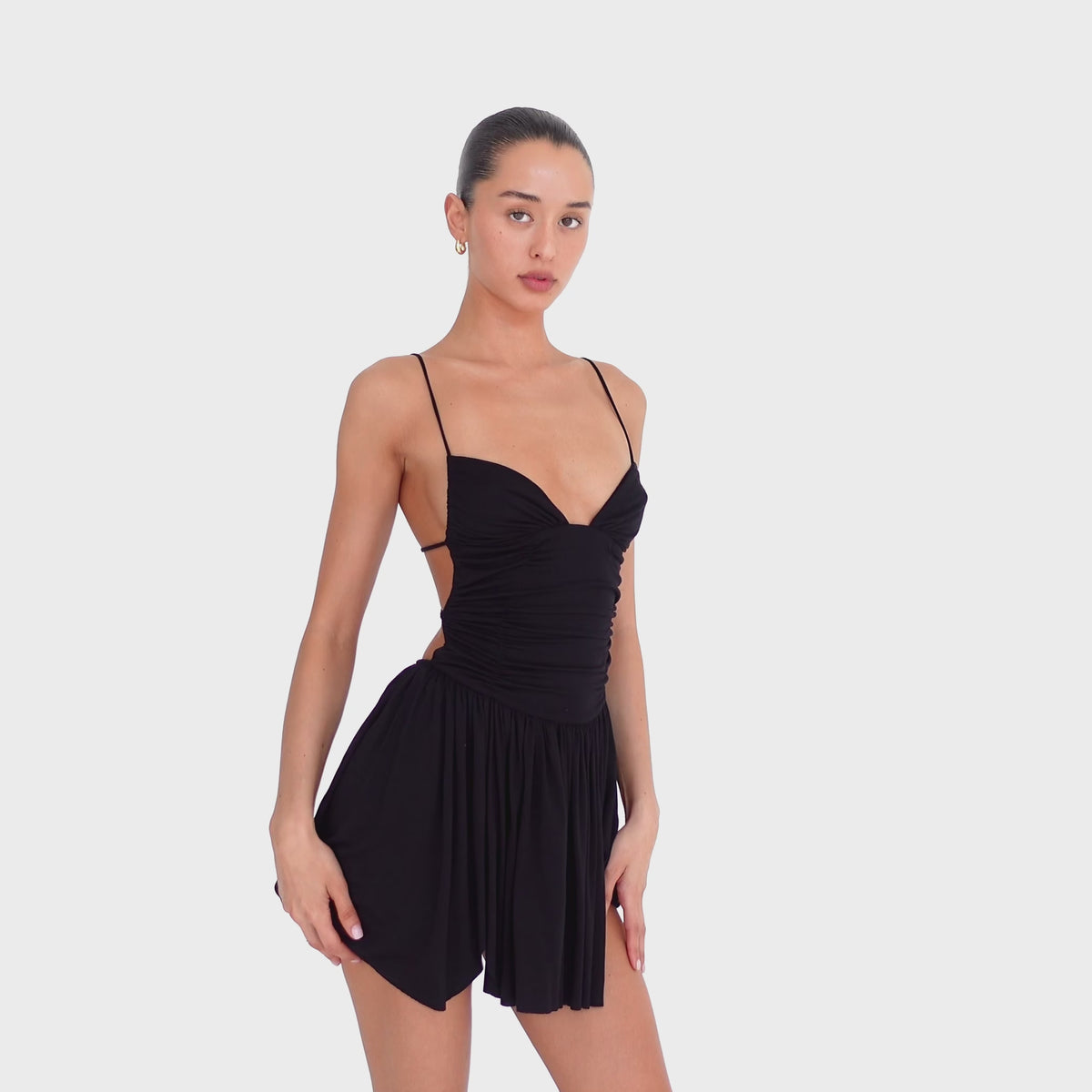 Are You Am I - Daphna Dress **black