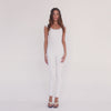 Are You Am I - Kaisa Catsuit **white