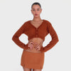 Are You Am I - Cosette Cardigan **sienna