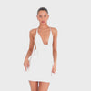 Are You Am I - Willow Dress **white