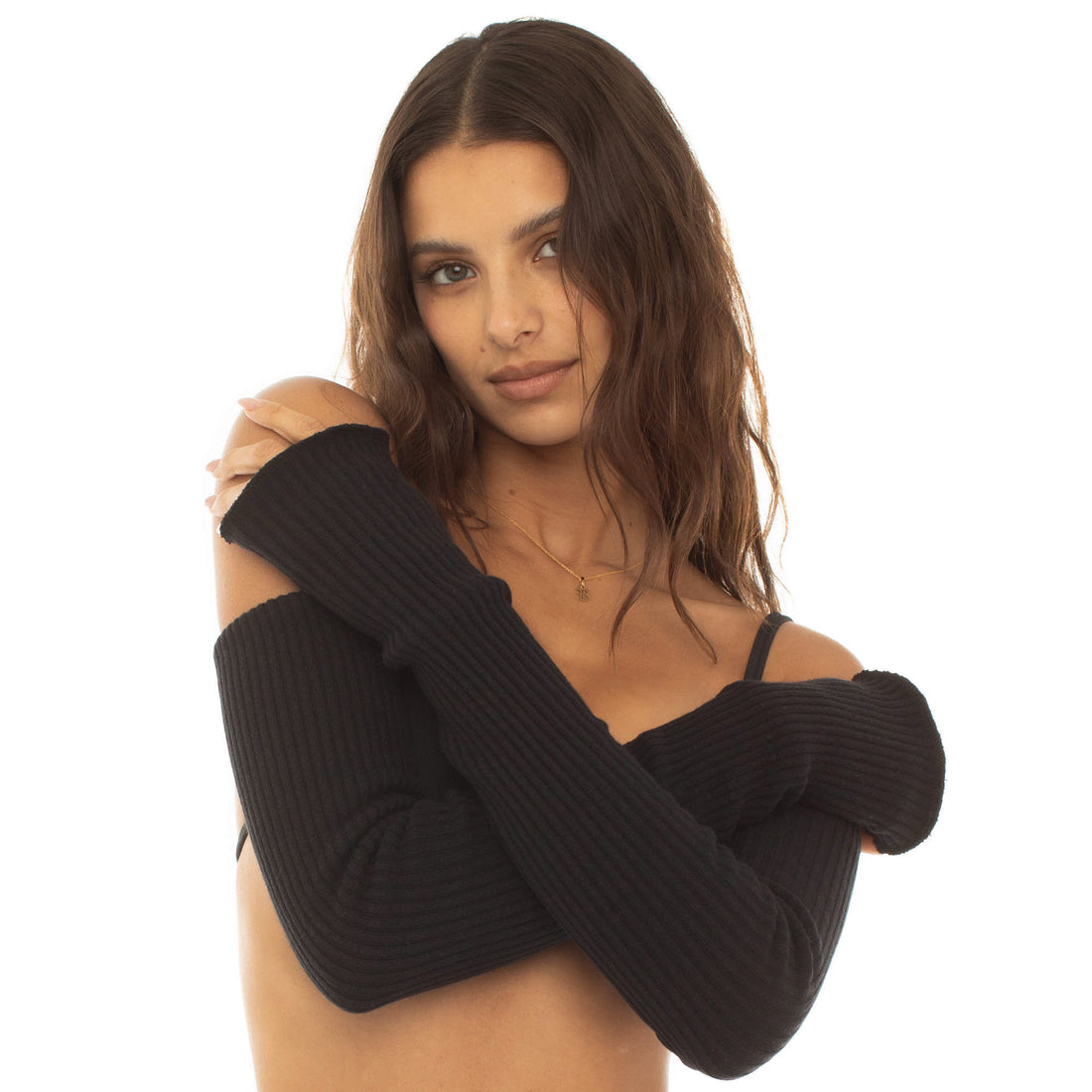 Are You Am I - Lune Arm Warmer**black