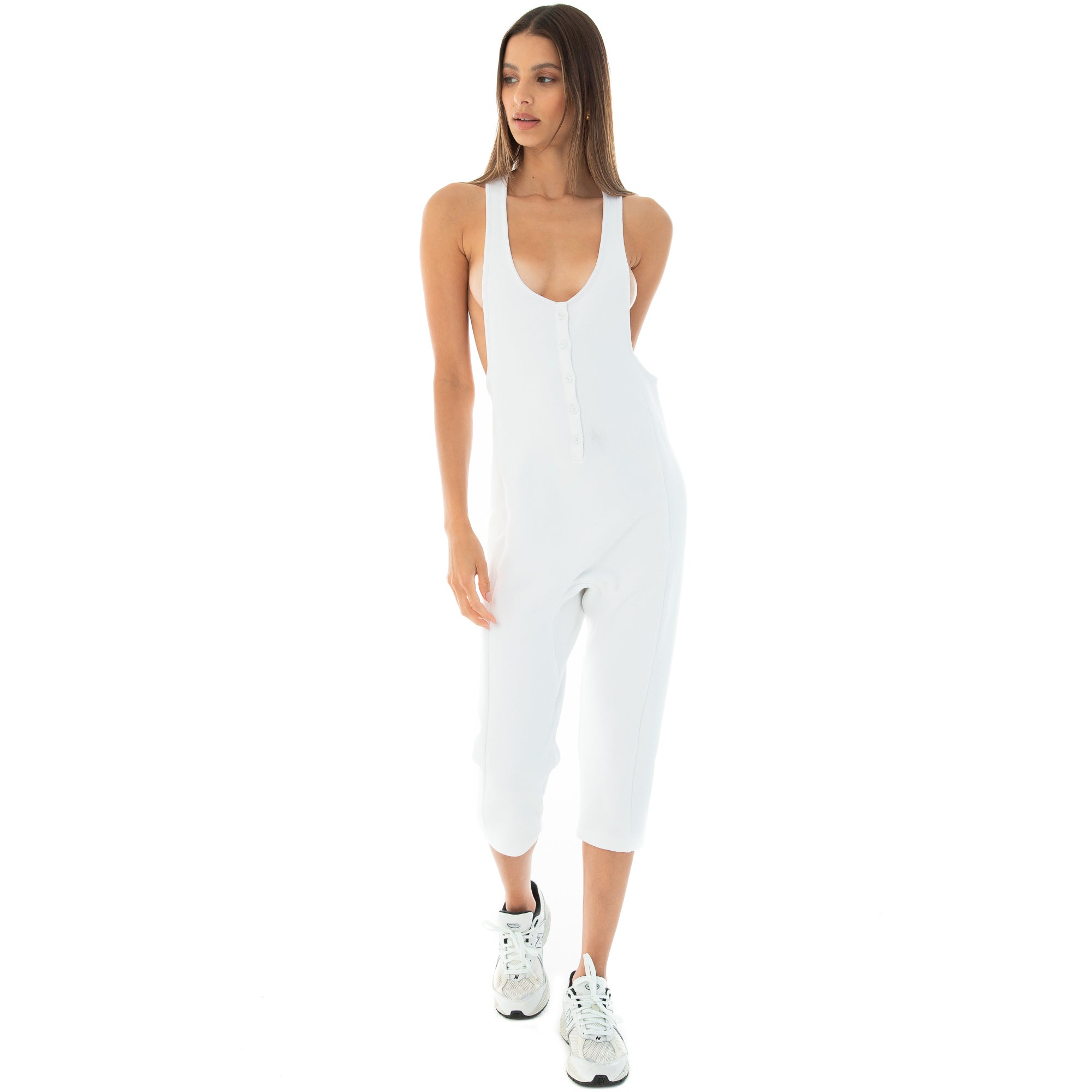 Are You Am I - Sikka Jumpsuit **white