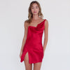 Are You Am I - Ninfa Dress **cherry-red