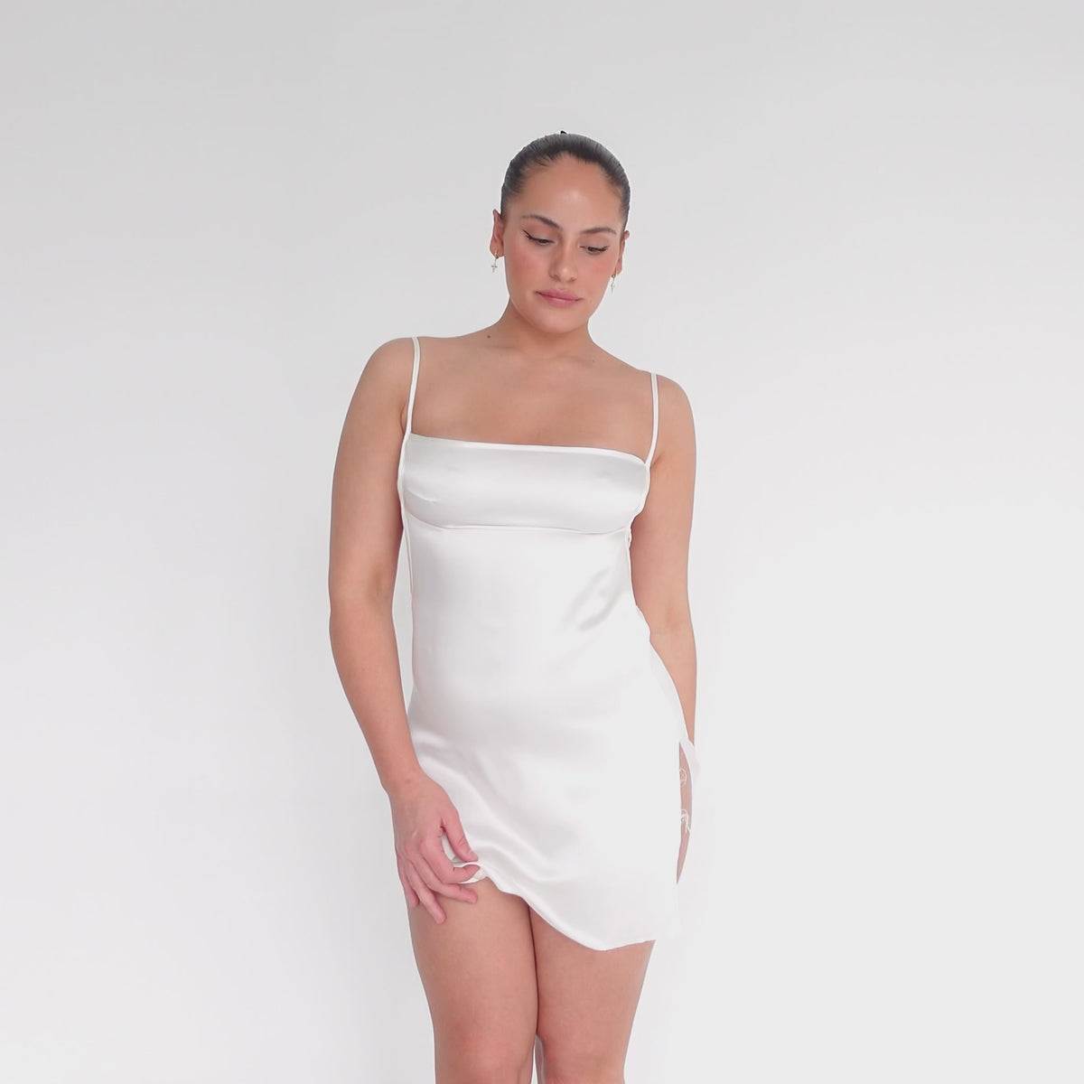 Are You Am I - Missi Dress **white