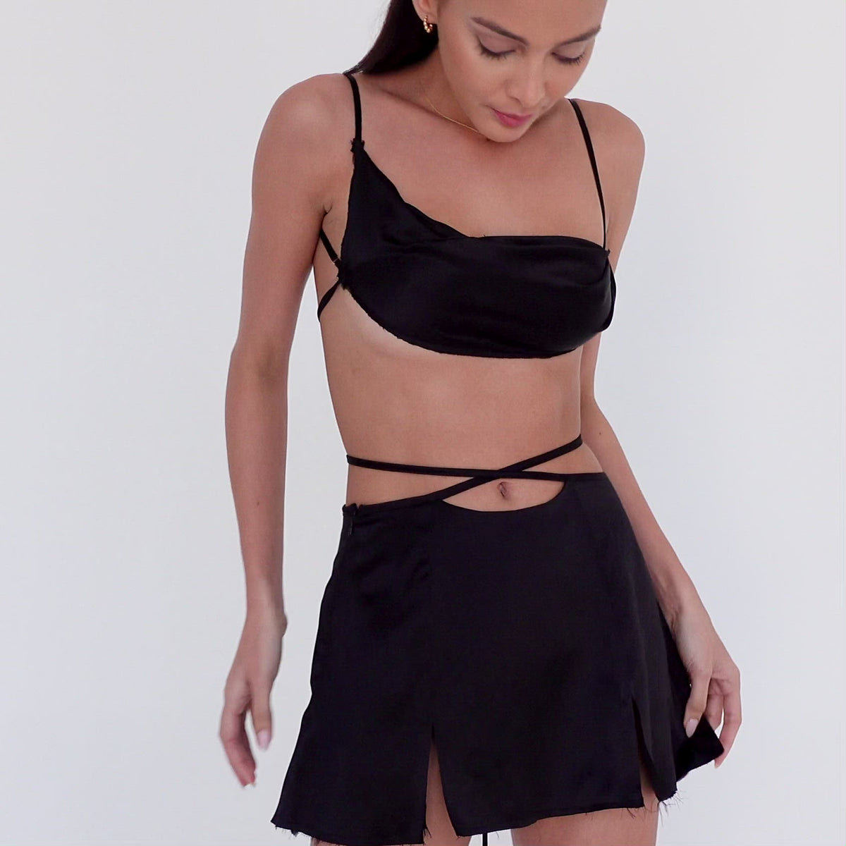 Are You Am I - Kitsi Skirt **black